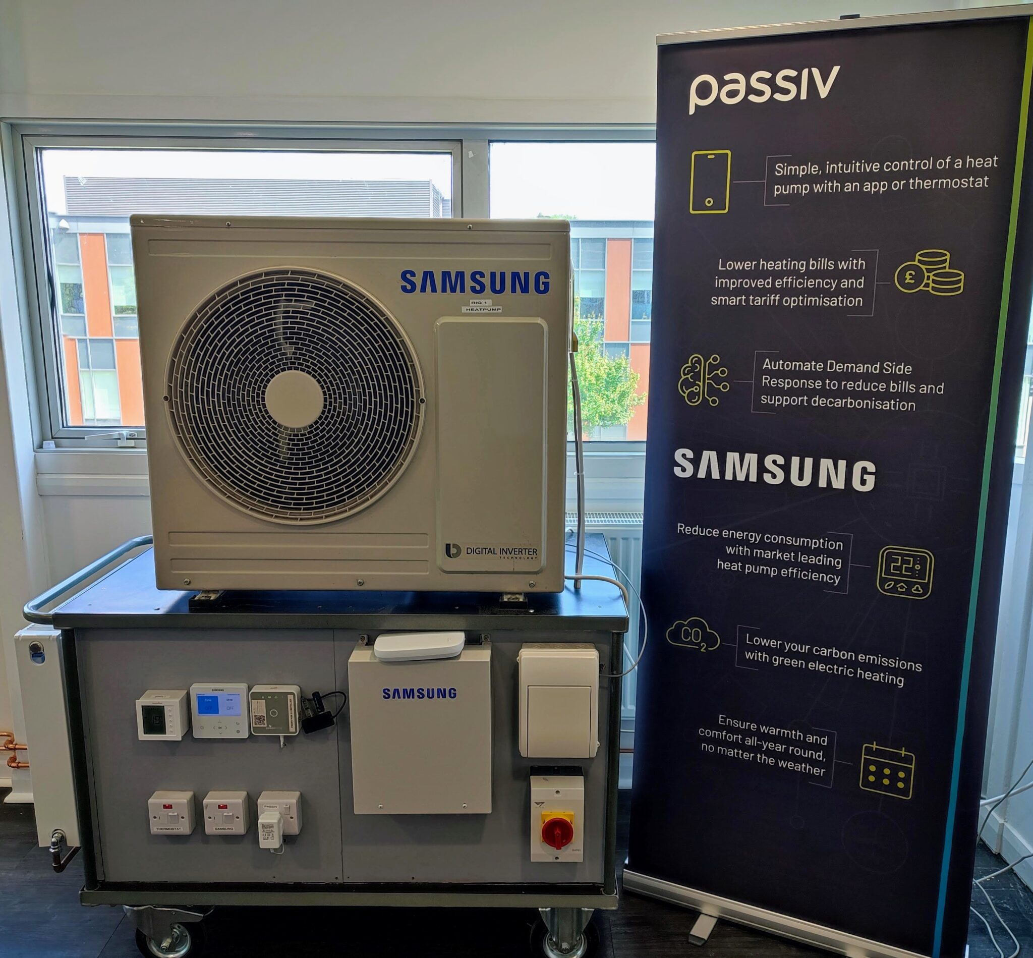 Passiv UK And Samsung Demonstrate Heat Pump Flexibility With Smart ...